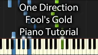 One Direction - Fool's Gold Tutorial (How To Play On Piano)