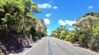 Auckland rural driving 4K60 - Te Atatu to Karekare Music Video/ Auckland driving/ Auckland 4K video