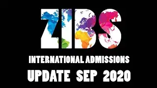 ZIBS Sep 2020 International Admissions Update