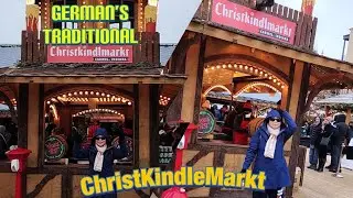Traditional German ChristKindlMarkt | Carmel, Indiana 2022 | #travelnurselife