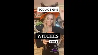 Zodiac Signs As Witches #short #shorts #witches #witch #halloween #practicalmagic #astrology