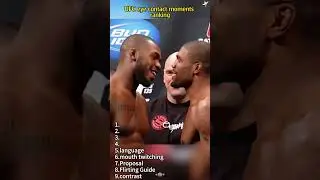 UFC eye contact moment #ufc #boxing🥊 #usa #funny