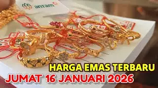 HARGA EMAS HARI JUMAT 16 JANUARI 2026 ✓ HARGA EMAS PERHIASAN ✓ HARGA EMAS BATANGAN ANTAM ✓ EMAS 24 K