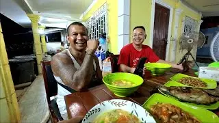 Dinner with Ken Kham Paneboun, now living in Laos