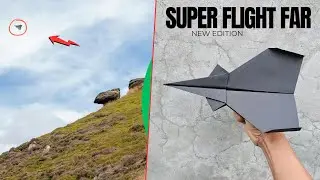 How to make your paper airplane fly farther, paper airplane designs that fly far, Paper Plane