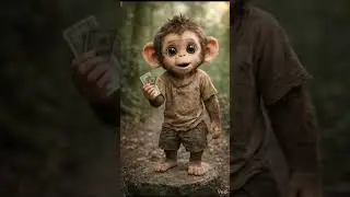 👉 Baby monkey dreams 🥹#shorts