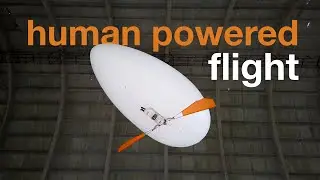 Human Powered Flight - A&eacute;roplume