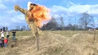 Petrovice u Karviné - Vynášení a pálení Morany