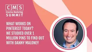 Danny Maloney | What Works on Pinterest Today? We Studied Over 1 Million Pins to Find Out CMS25