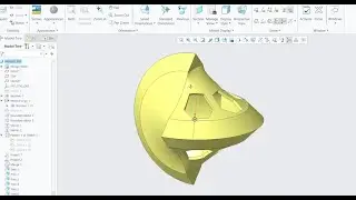 Surface Modeling in Creo | Advanced part modeling
