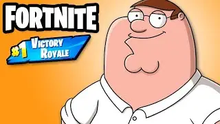 Playing as Peter Griffin on Fortnite! (short video)