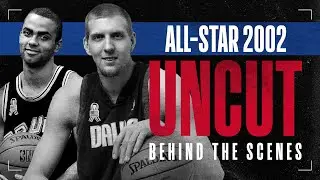 👀 ALL-STAR 2002 BEHIND THE SCENES | Unseen footage of Dirk, Parker, Peja, Gasol and more at All-Star