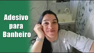 COMO ADESIVAR BANHEIRO