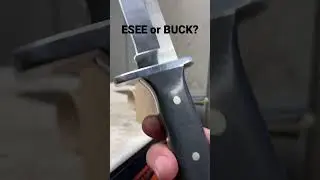ESEE or BUCK? #shorts #esee #eseeknives #buck  #buckknives