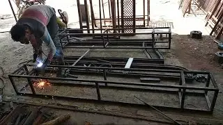 how to make decoration TRUSS| wedding mandap~Amar steel febrication