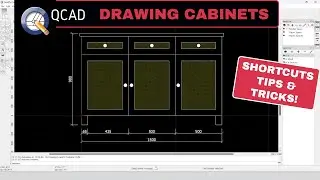 QCAD Drawing Basic Cabinets & Joinery | QCAD CAM