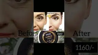 gold argent facial order now #freeonlinework #skincare #shortvideo