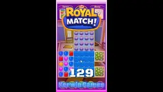 Royal Match Level 129 - Super Hard Level - No Boosters