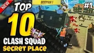 TOP 10 HIDDEN PLACES FOR CS RANK AFTER OB49 UPDATE | cs rank tips and tricks | Dheeraj gaming secret