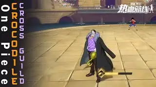 🔥OFFICIAL SHOWCASE PART 2 CROCODILE CROSS GUILD | One Piece Fighting Path
