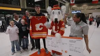 Air Canada Fan Flight with Flames superfan Daytin