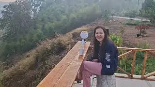 พอตะวันขึ้นเพียงภูประภาศป่า ยามเช้าๆที่อำเภอปัว
