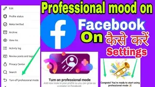 Facebook professional mood on Kaisa karya.. 2025  Facebook professional mood Setters ......