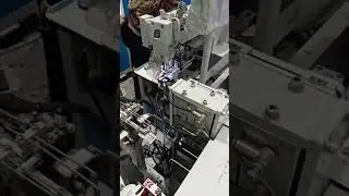 supreme double head elastic ring making machine ultra sonic cutting technology
