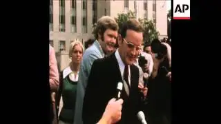 SYND 8-8-73 BUZHARDT INTERVIEWED ON STREET IN WASHINGTON DC