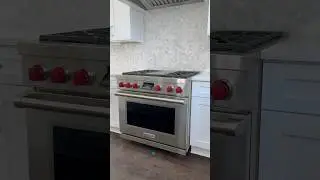 Luxury Kitchen Tour:WOLF Stove, Oven,and Microwave in New Home!Impressive Appliances! #shortvideo
