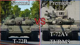 war thunder Comparison T-72AV (Turms-T) or T-72B
