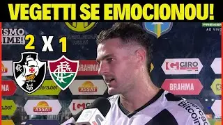 VEGETTI CHORA E COMEMORA AP&Oacute;S MARCAR O GOL DA VIRADA DO VASCO! VASCO 2 X 1 FLUMINENSE! COPA DO BRASI