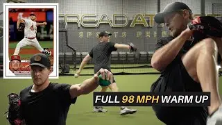 Cardinals Starter Zack Thompson's Full Pre-Throwing Routine