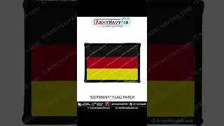 Customized or Buy Germany Flag Patch 3&rdquo; x 2&rdquo; | Any Country Flag Collection! #germany  #flag #shorts