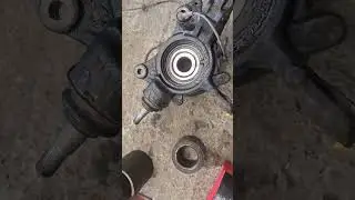 renault master III 2019 front hub bearing replacement