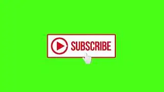 3D Like+Share+Subscribe Button Green Screen| No Copyright Animated Green Screen |