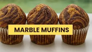 Easy MUFFIN RECIPE! Quick and Easy Marble Muffins!