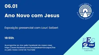 Ano Novo com Jesus | Palestra Espírita – Casa Espírita Eurípedes Barsanulfo de Brusque
