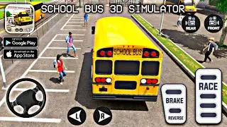School Bus Games 3D Simulator - Android Gameplay