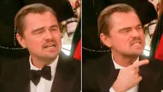 😂 Leo Made 100 Memes in 30 Sec at the Golden Globes! 😱🔥