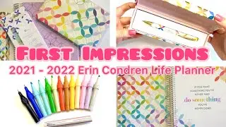 *NEW* 2021-2022 ERIN CONDREN LIFE PLANNER PREVIEW