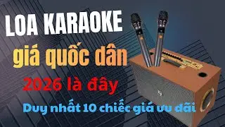 Loa karaoke bluetooth KP B98 &ndash; 2 Bass 2 tấc h&aacute;t hay gi&aacute; rẻ 2026