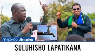 MWIGULU ASHUSHA PRESHA UPATIKANAJI WA MAJI, ATOA MWANGA MPYA.
