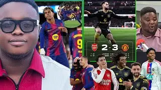 MANCHESTER UNITED 3 ARSENAL 2, BARCELONA 3 OVIEDO, GAME ANALYSIS, LAMINE, CUNHA, ENDRICK AND ALL KEY