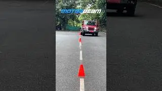 Mahindra Thar Roxx - 0-100, Slalom & Braking Test | ​⁠@MotorBeam