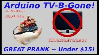 How To Make ARDUINO TV-B-Gone