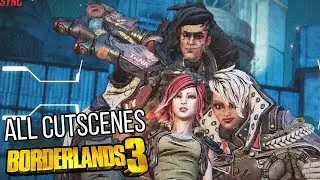 BORDERLANDS 3 All Cutscenes Movie (Game Movie) #Borderlands3