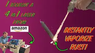I bought an Amazon LASER Handheld Welder/Cleaner Cutter! Was it worth it?