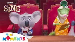 Animals AUDITION for Buster Moon's Show 🎤 🎶 | Sing | Movie Moments | Mini Moments