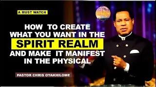 USING YOUR POWER OF CREATION, IMAGINATION AND THOUGHT || PASTOR CHRIS OYAKHILOME